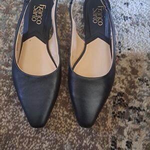 Franco Sarto Women's Black Slingback Shoes